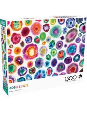 Buffalo Games Josie Lewis Rainbow River Rocks 1500-Piece Puzzle